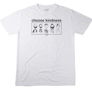 Pride Ready 🏳️‍🌈 QUEER EYE Choose Kindness Cast T-Shirt White Size XS NWOT
